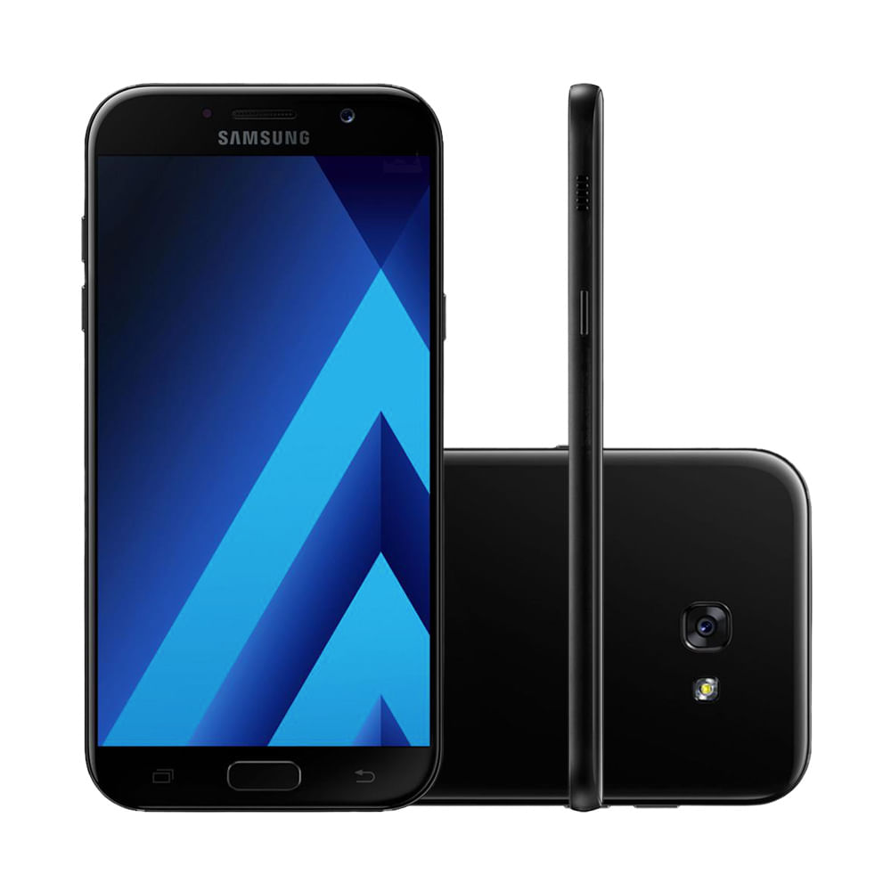 Smartphone Samsung Galaxy A A Preto Dual Chip Android Tela Super Amoled Fhd