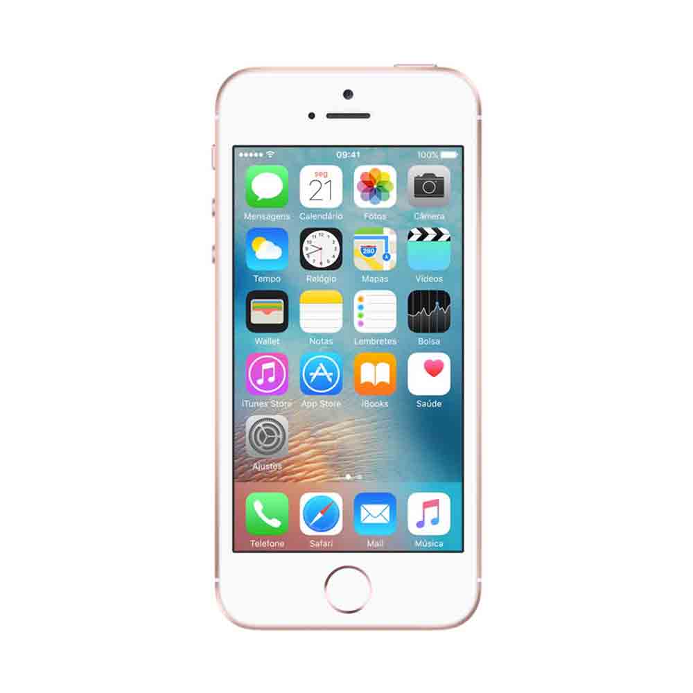 Celular Smartphone Apple iPhone Se 16gb Rosa - 1 Chip