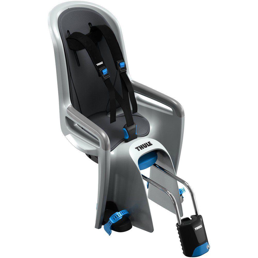 Cadeirinha de Bebê para Bicicleta Traseira Thule Ride Along Cinza Claro