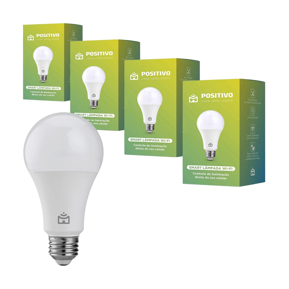 kit-com-4-lampadas-inteligentes-positivo-casa-inteligente-wi-fi-led-9w-branco-bivolt