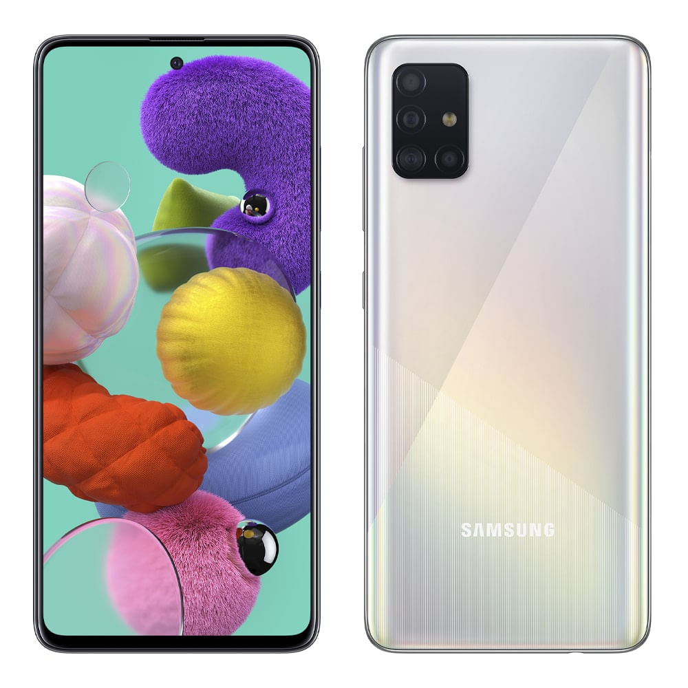 Smartphone Samsung A515 Galaxy A51 128GB Branco Menor preço em Smartphone Samsung A515 Galaxy A51 128GB Branco