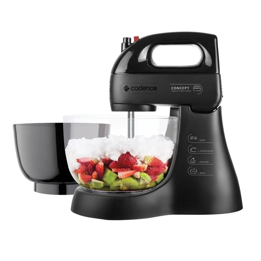 Batedeira Cadence Concept Special BAT279 Preta 127V Menor preço em Batedeira Cadence Concept Special BAT279 Preta 127V
