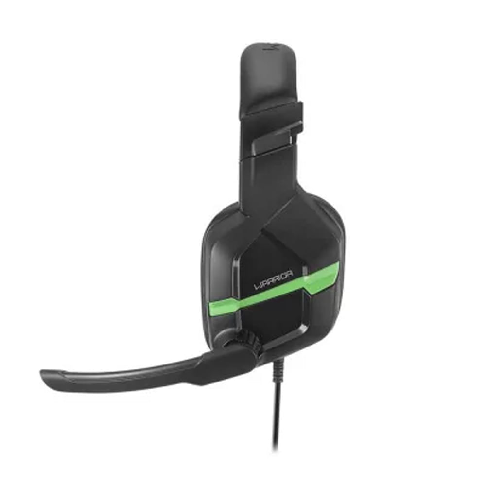 Headset Gamer Multilaser Warrior Askari P3 Stereo PH291 Verde