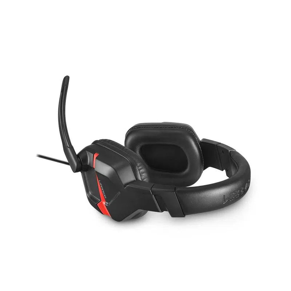Headset Gamer PC Multilaser Warrior Askari P2 PH293 Vermelho - Imagem 3
