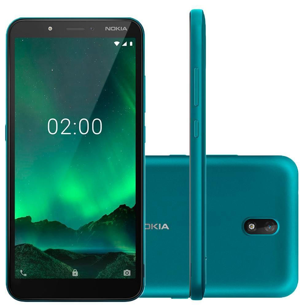 Celular Smartphone Nokia C2 Nk011 32gb Verde - Dual Chip