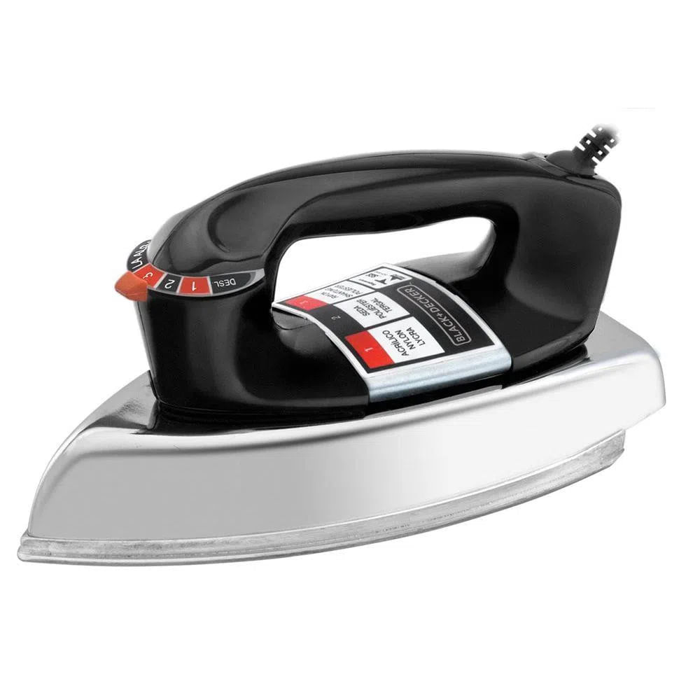Ferro de Passar Black&Decker A Seco Preto 127V