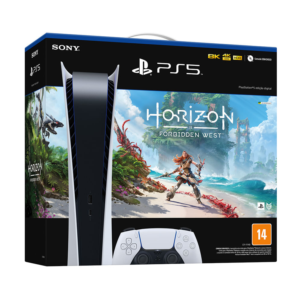 Jogo Horizon Forbidden West Standard Edition Playstation 5 Midia Fisica