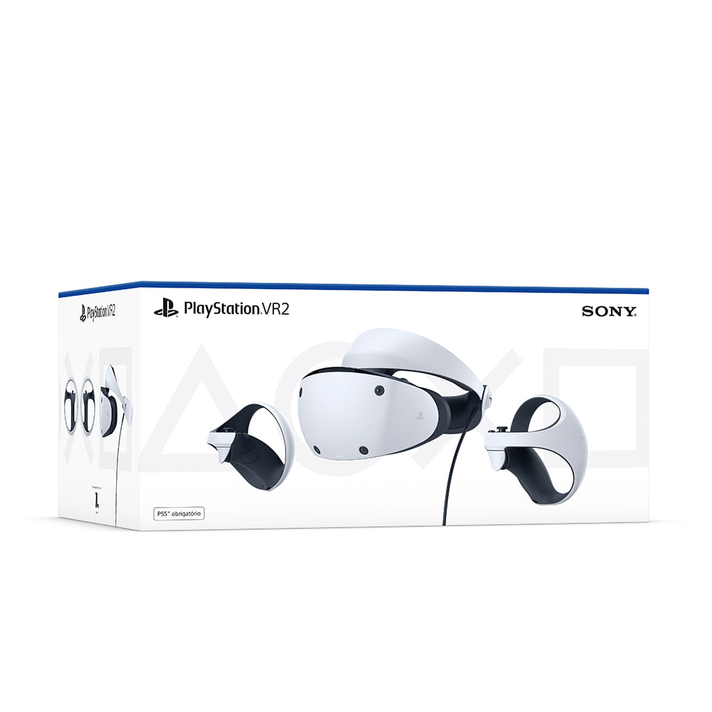PS5 Headset VR2 Branco e Preto - Imagem 2