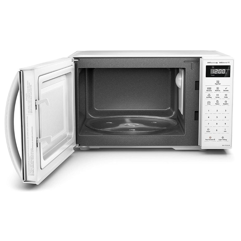 Forno Micro-Ondas 21L Panasonic NN-ST25LWRUK Branco 220V - Imagem 4