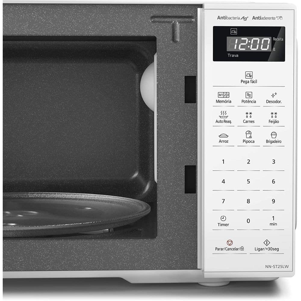 Forno Micro-Ondas 21L Panasonic NN-ST25LWRUK Branco 220V - Imagem 5