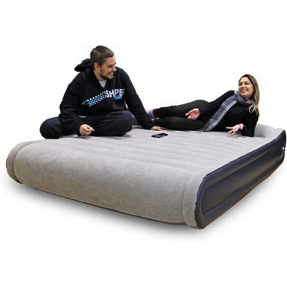 Colchão Inflável Nautika Brunei de Casal Até 250Kg Cinza - Imagem 5