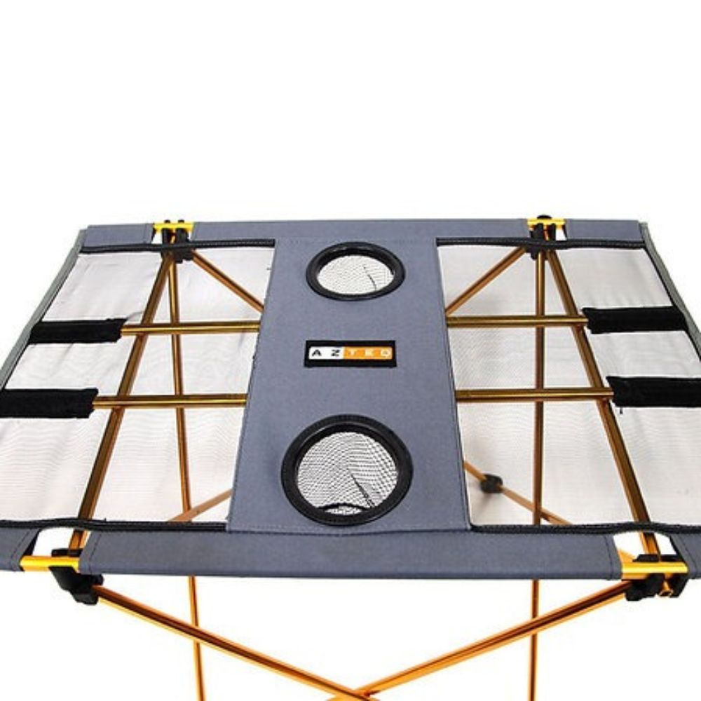 Mesa Portátil Azteq Cosmo Dobrável para Camping Compacta - Imagem 2