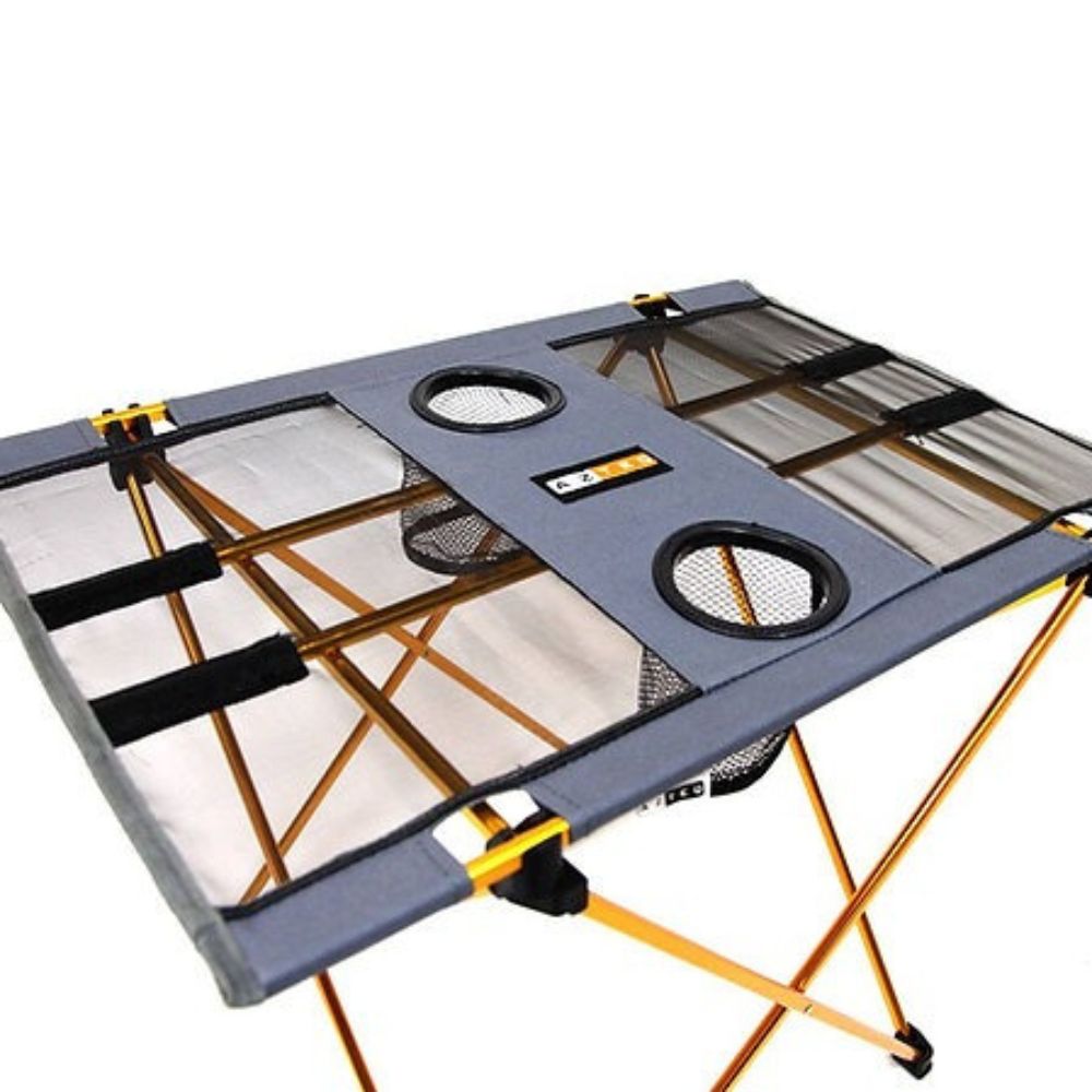 Mesa Portátil Azteq Cosmo Dobrável para Camping Compacta - Imagem 4