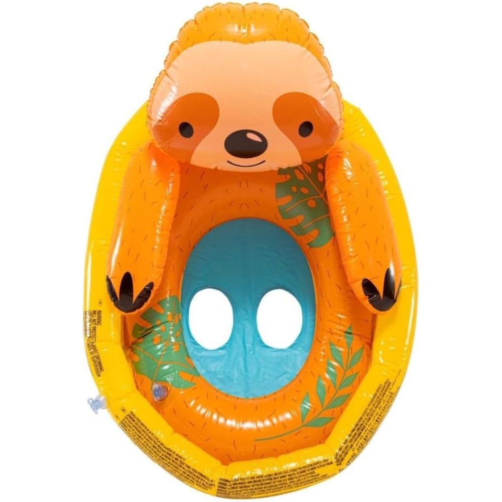 Boia Infantil Bestway de 1 a 3 Anos Formato de Preguiça Marrom - Imagem 2