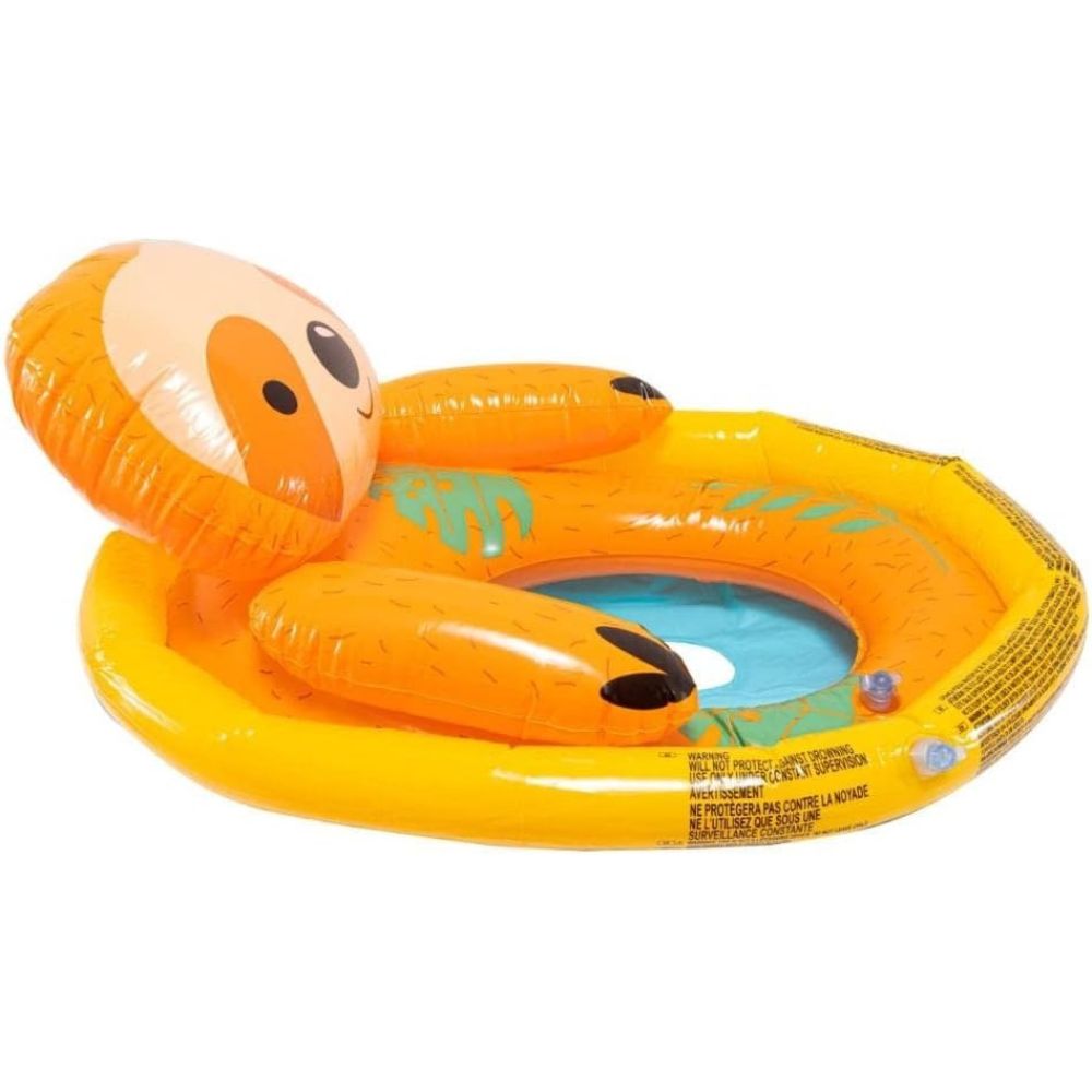 Boia Infantil Bestway de 1 a 3 Anos Formato de Preguiça Marrom - Imagem 4