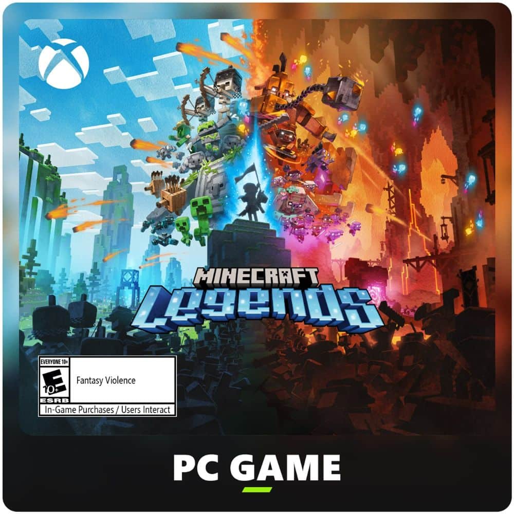 Gift Card Digital Brazil Minecraft Legends Deluxe Windows R$49,99