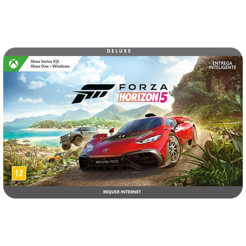 Gift Card Digital Forza Horizon 5 Deluxe Edition R$309,00