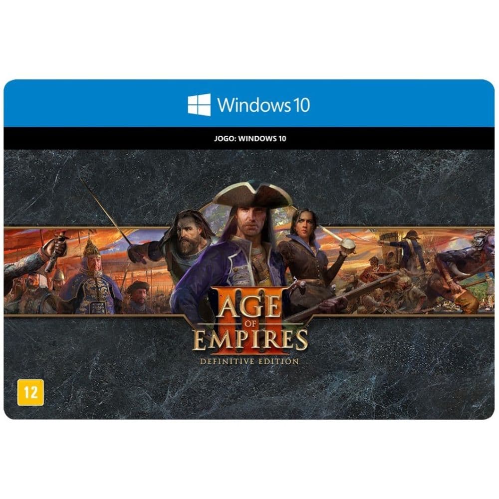 Gift Card Digital Age Of Empires 3 Definitive Edition PC R$99,00