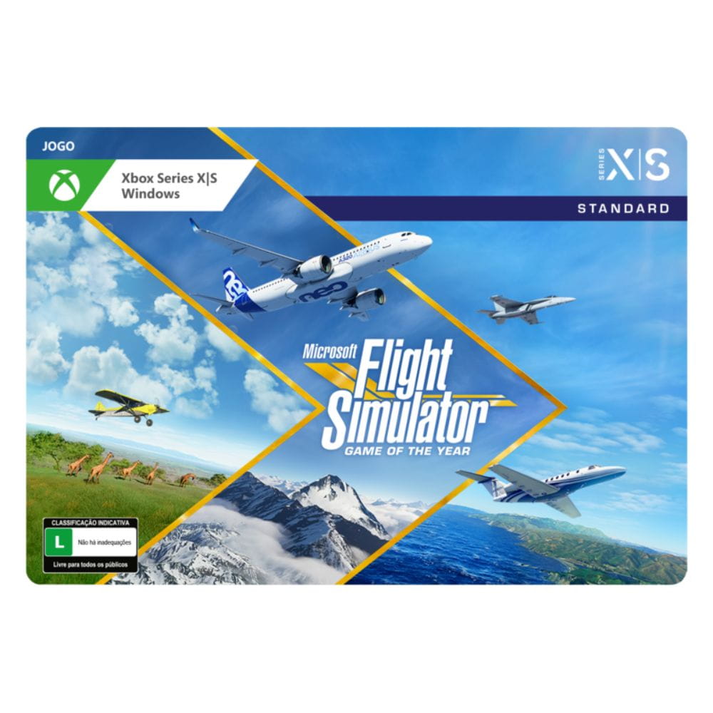 Gift Card Digital C2C Flight Simulator Xbox R$249,95