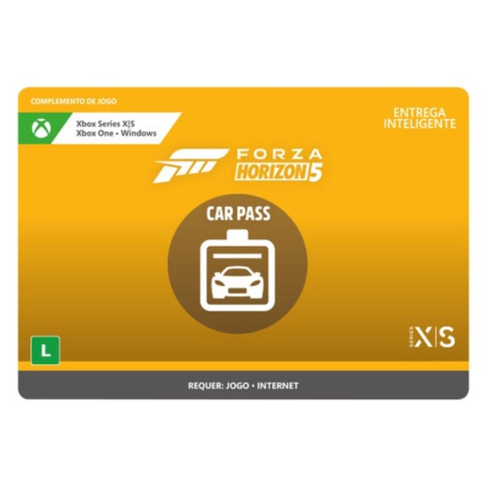 Gift Card Digital C2C Forza Horizon 5 Car Pass Xbox R$119,00