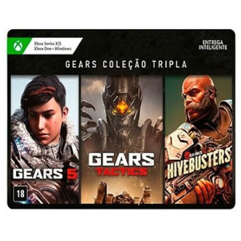 Gift Card Digital Gears Triple Bundle Xbox R$309,00