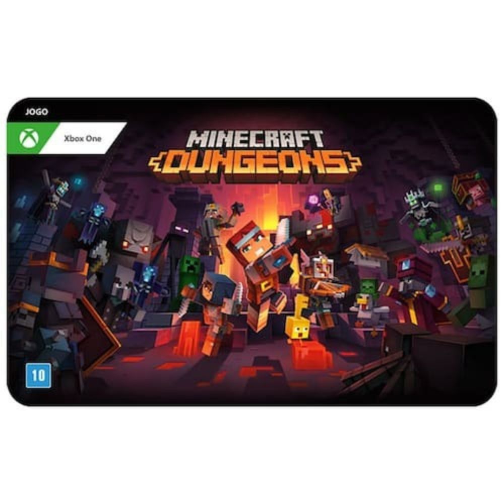 Gift Card Digital Minecraft Dungeons Xbox R$79,00
