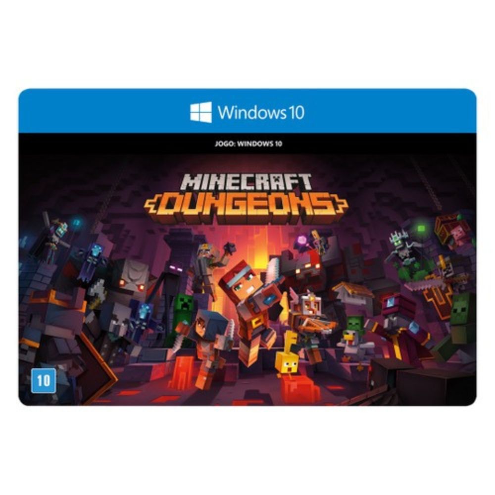 Gift Card Digital Minecraft Dungeons PC Xbox R$79,00