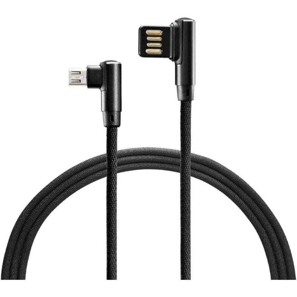 Cabo Gamer Multilaser WI388 Warrior Micro USB 90° 1,2m Preto