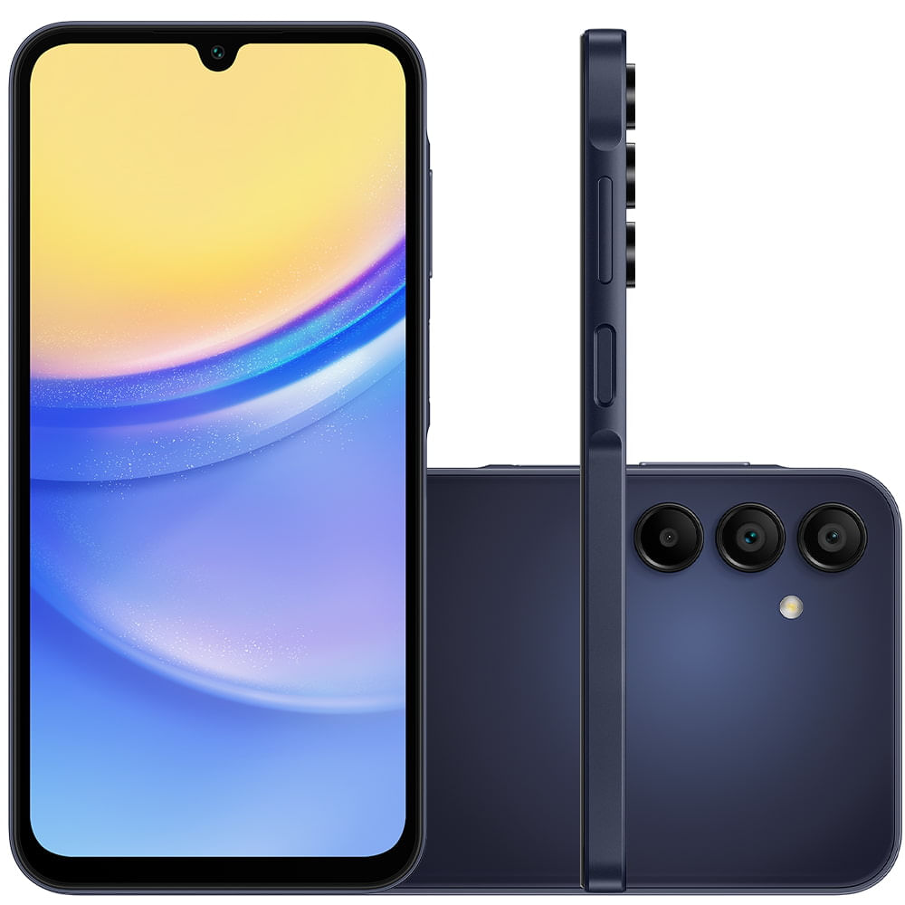 Smartphone Samsung Galaxy A15 5G 128GB 4GB de RAM Azul Escuro