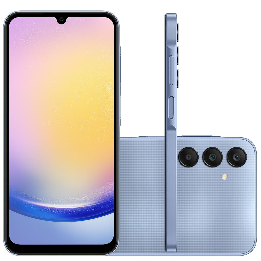 Smartphone Samsung Galaxy A25 5G 256GB 8GB de RAM Azul