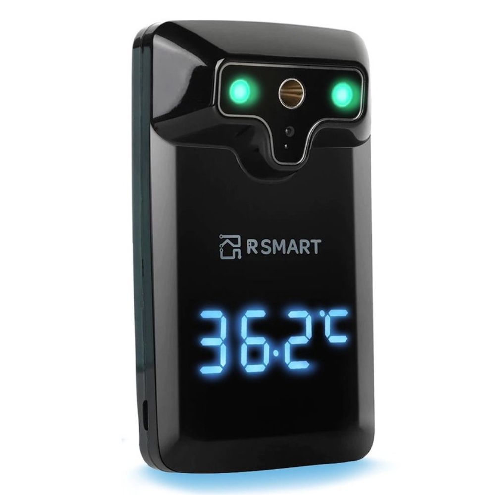 Detector de Temperatura RSmart Thelma Inteligente Preto