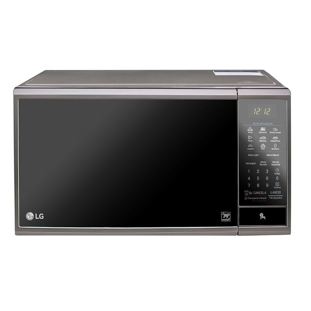 Outlet - Forno Micro-Ondas LG 30L MS3095LR Prata 220V