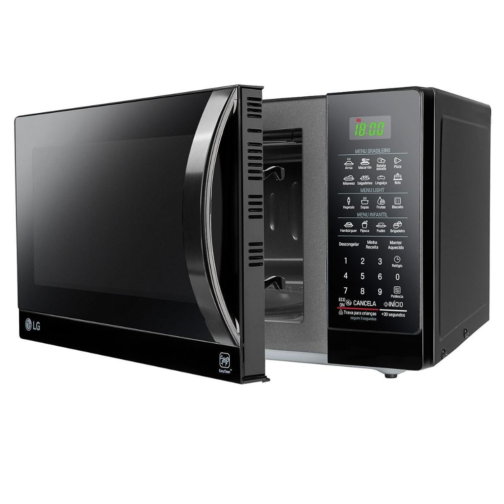 Outlet - Forno Micro-Ondas LG 30L MS3097AR Preto 127V - Imagem 13