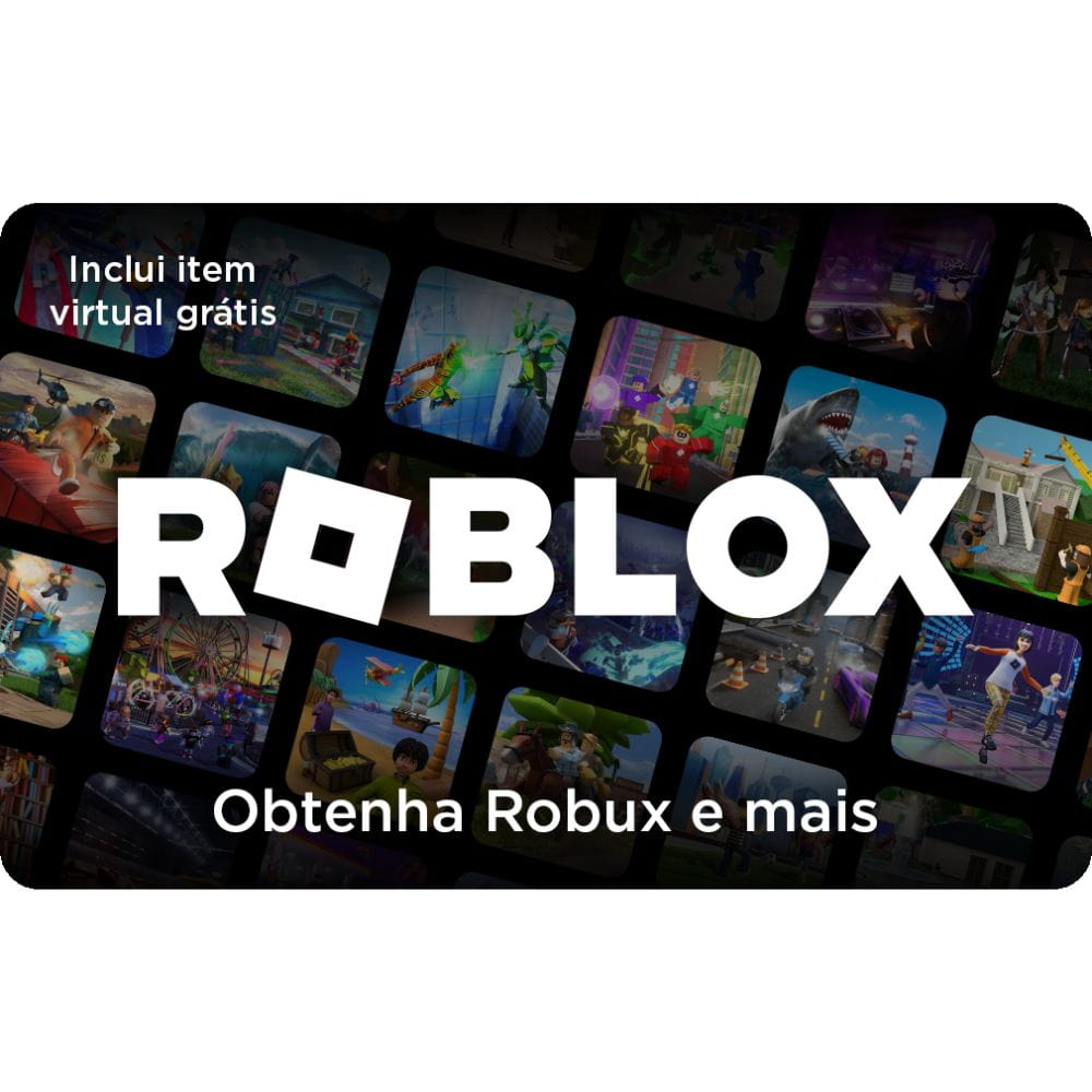 Gift Card Digital Brazil Roblox R$60,00