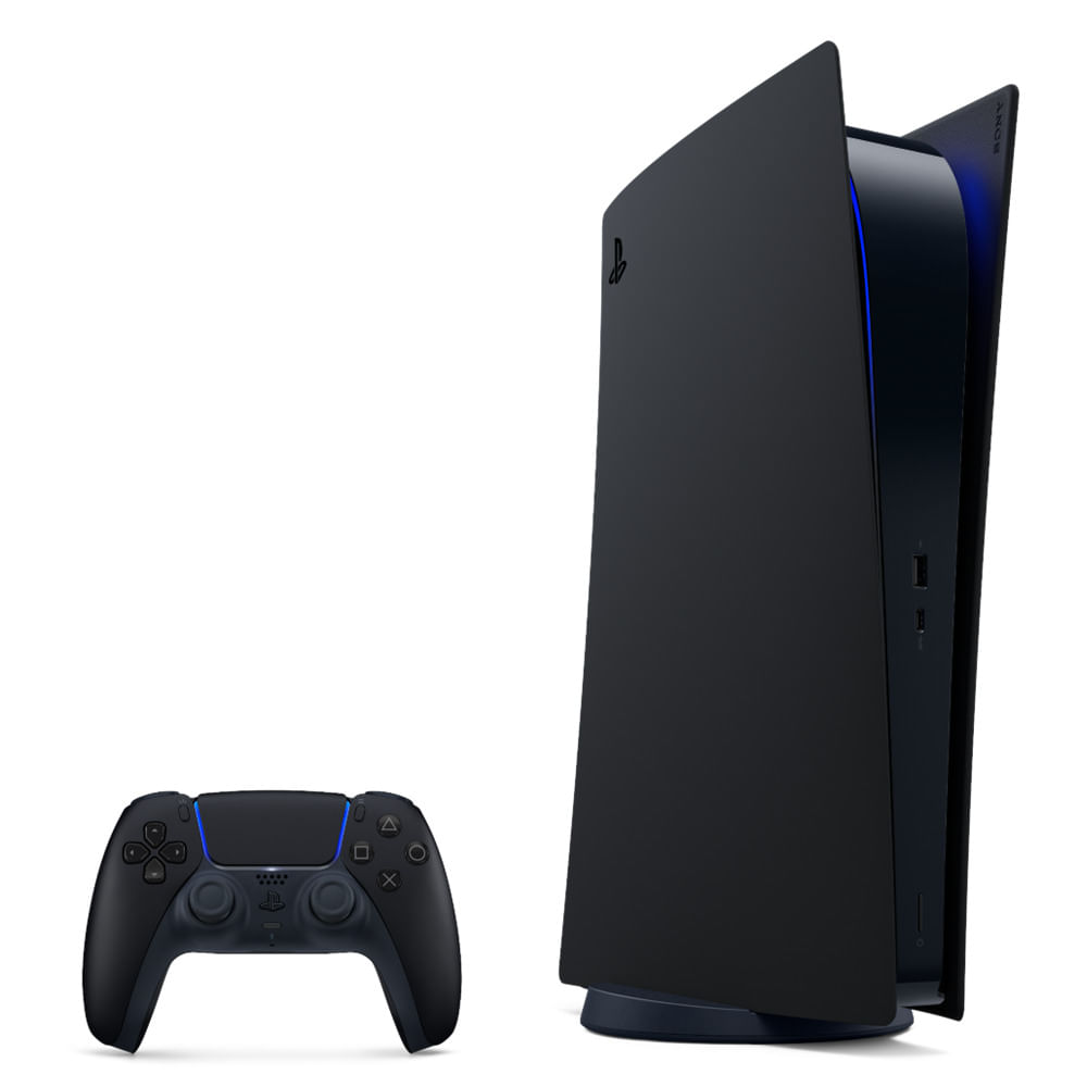 Tampa do Console PS5 Digital Midnight Black - Sony - Imagem 3