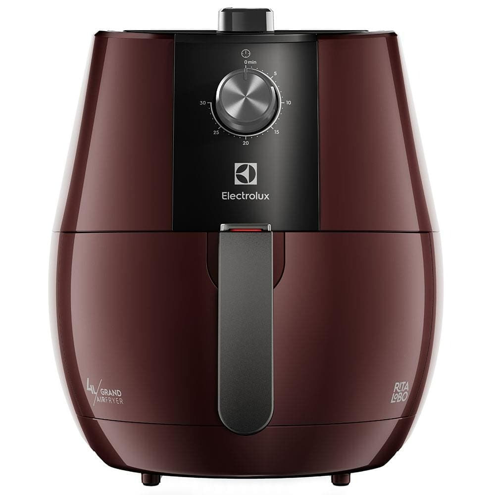Outlet - Fritadeira Elétrica Airfryer Electrolux 4L EAF31 Vermelho 127V
