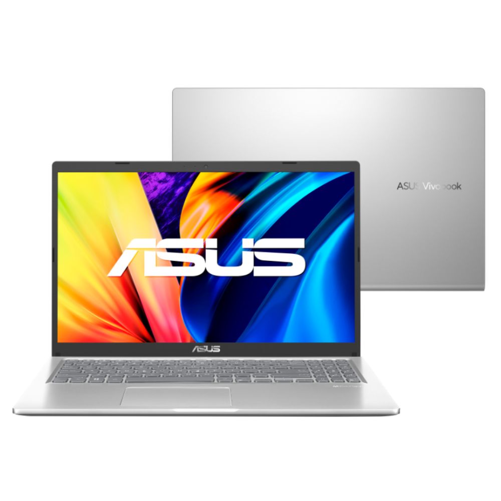 Notebook Asus VivoBook Go 15 128GB SSD 4GB de RAM E1504GA-NJ440W I3 Prata