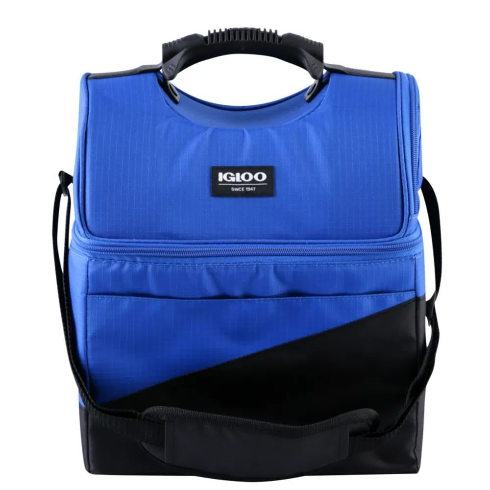 Bolsa Térmica Nautika Igloo Tech Playmate Gripper 9 Azul e Preto