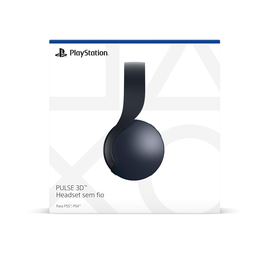Headset Sem Fio Pulse 3D PS5 Midnight Black Sony - Imagem 5