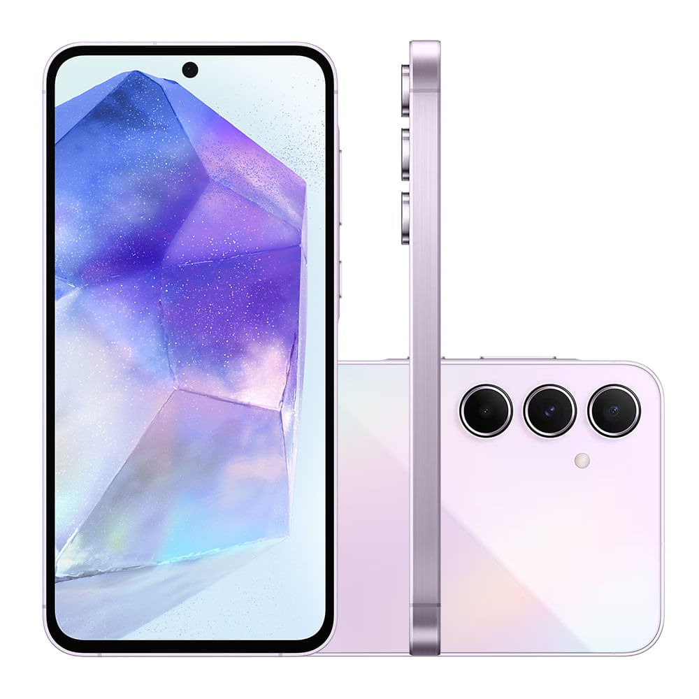 Smartphone Samsung Galaxy A55 5G 128GB 8GB de RAM Rosa