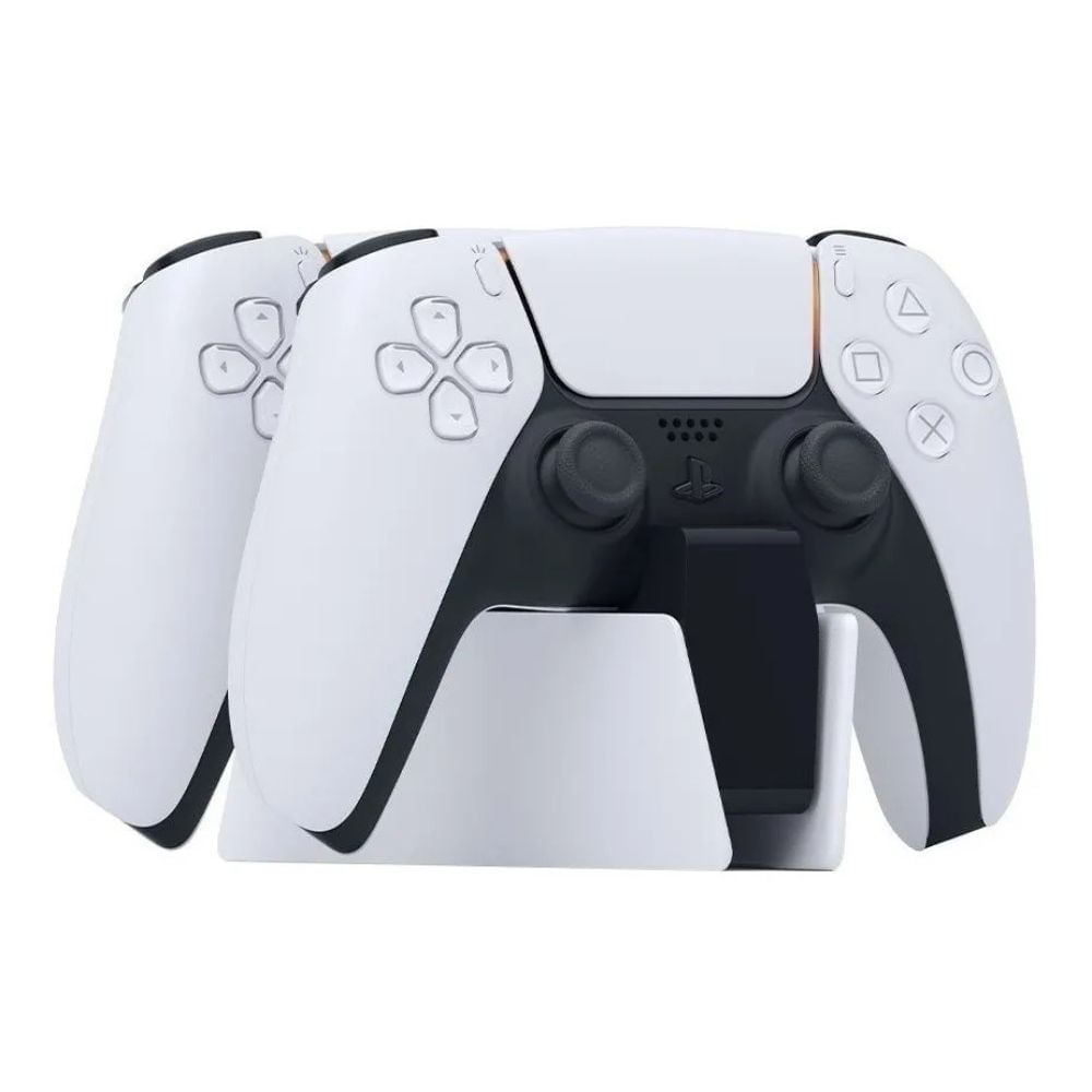 Base de Carregamento Dualsense PS5 para 2 Controles Branco Sony - Imagem 4