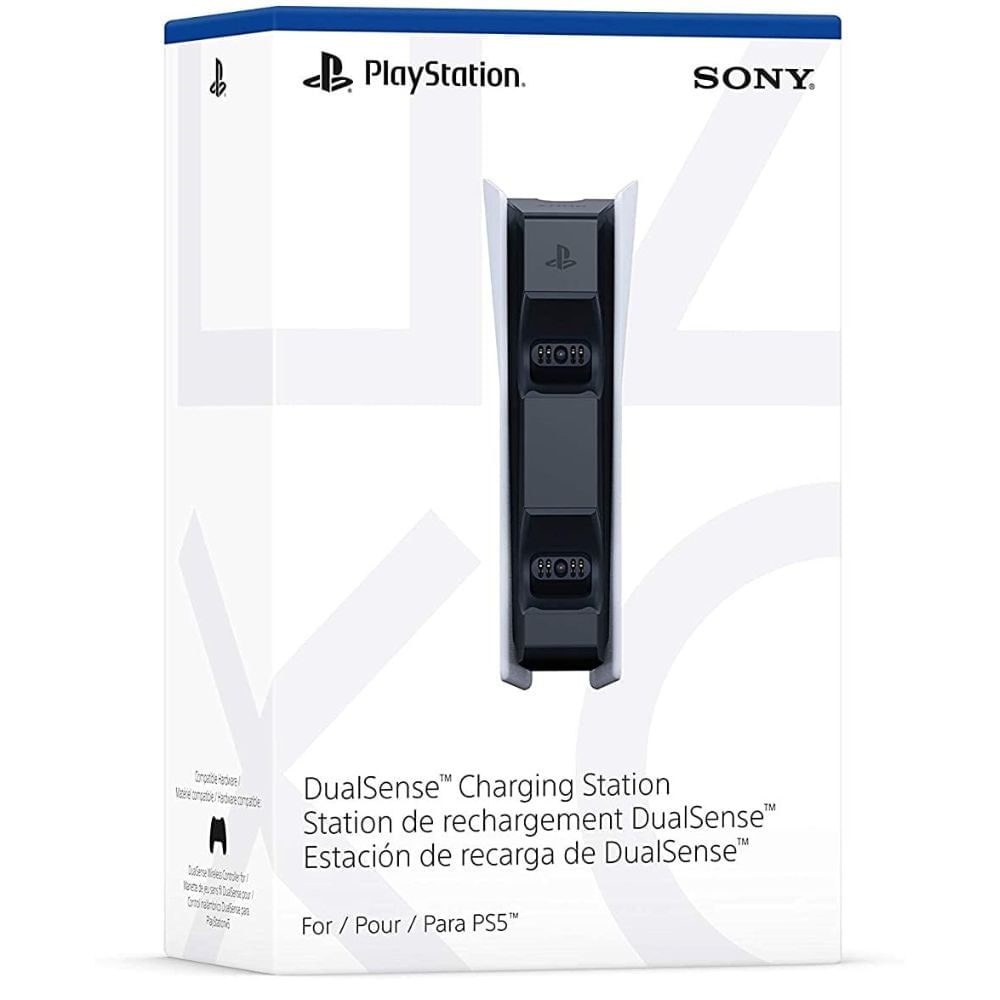 Base de Carregamento Dualsense PS5 para 2 Controles Branco Sony - Imagem 5