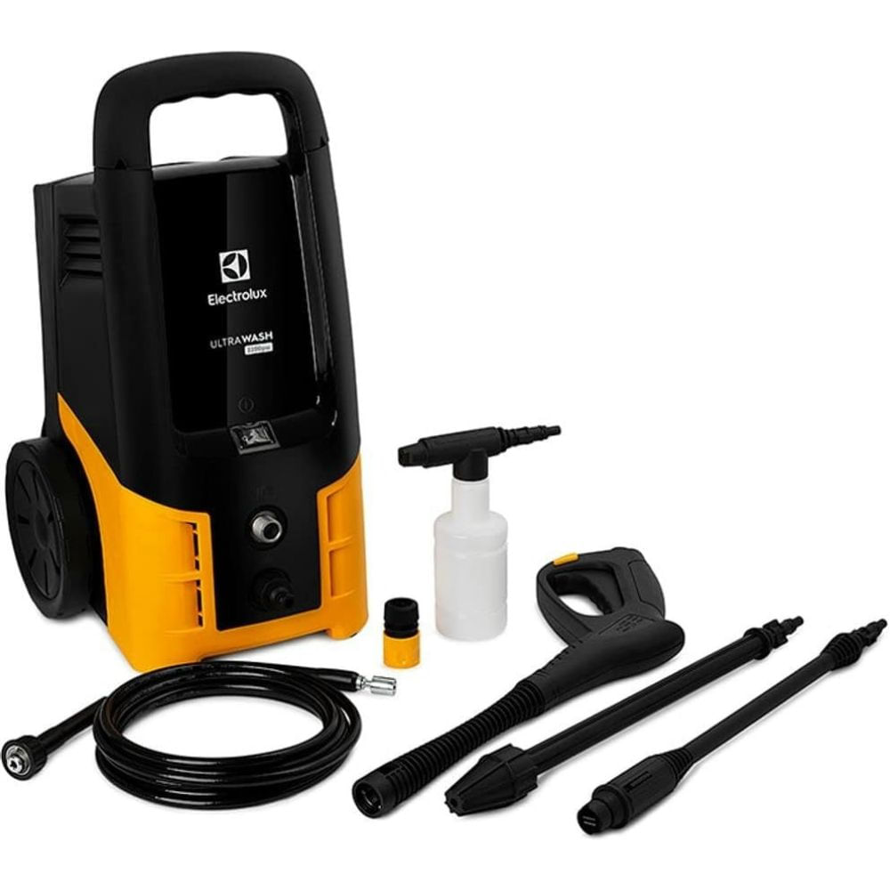Outlet - Lavadora Alta Pressão Electrolux UWS31 Preto e Amarelo 127V