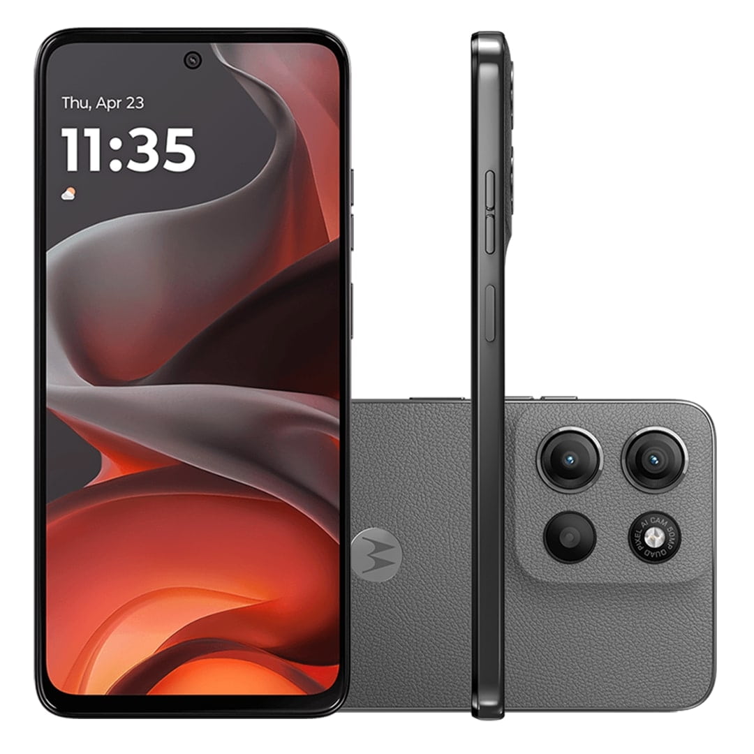 Smartphone Motorola Moto G15 256GB 12GB de RAM Grafite