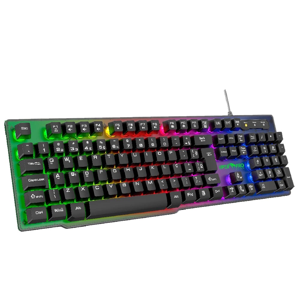 Combo Teclado, Mouse e Mousepad Speed Viper Pro Gamer Viper 417 Preto - Imagem 2