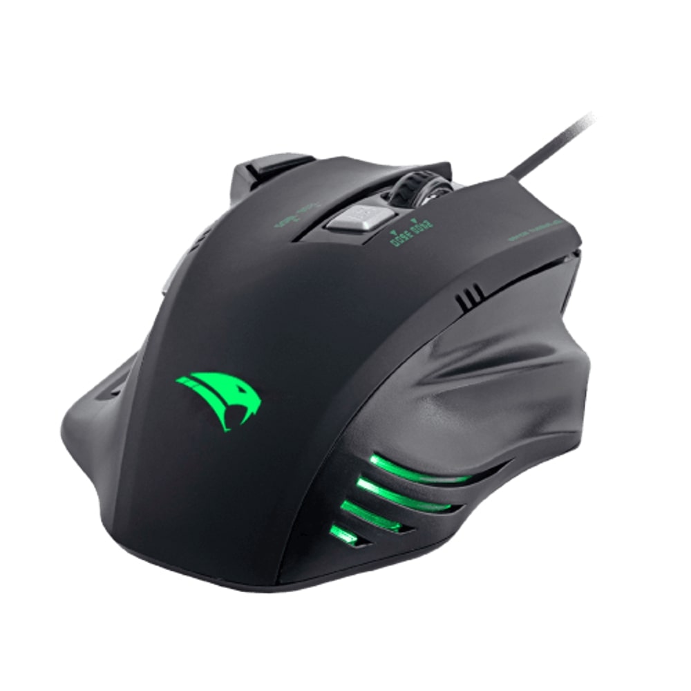 Combo Teclado e Mouse Viper Pro Gamer 420 Python Preto e Verde - Imagem 2