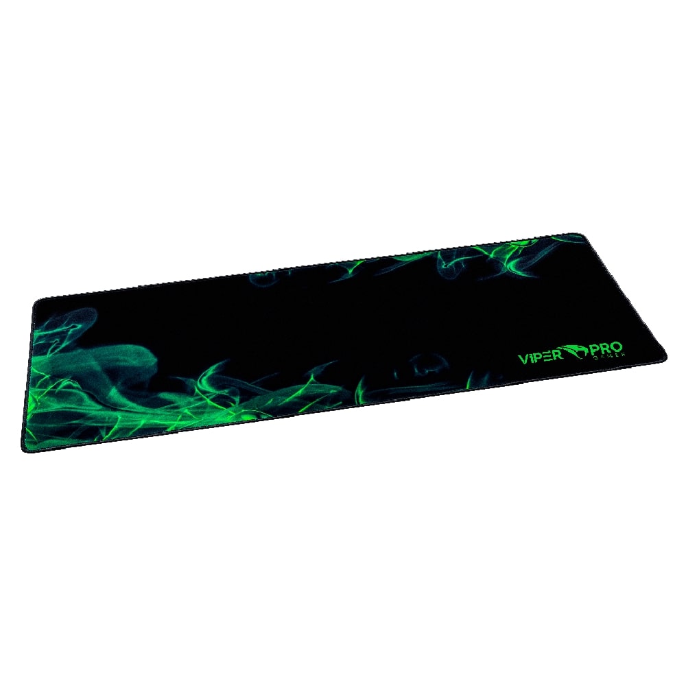 Mousepad Gamer Viper Pro Python 405 Antiderrapante Preto e Verde - Imagem 3