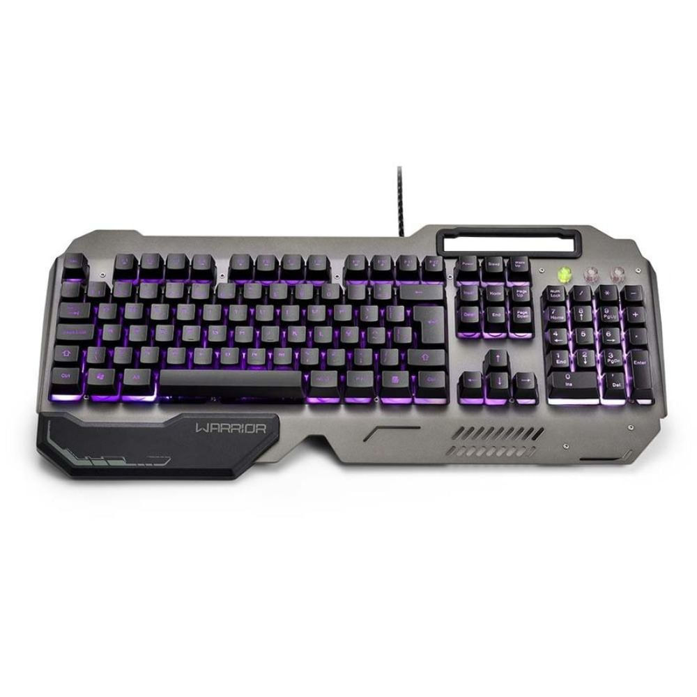 Outlet - Teclado Gamer Multilaser TC222 Warrior Ragnar LED Grafite