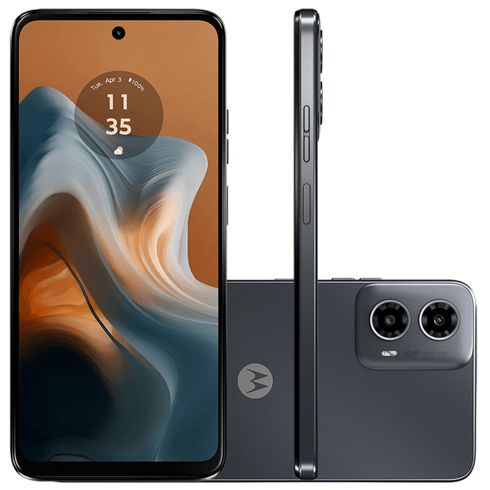 Smartphone Motorola Moto G34 5G 128GB 8GB de RAM Preto