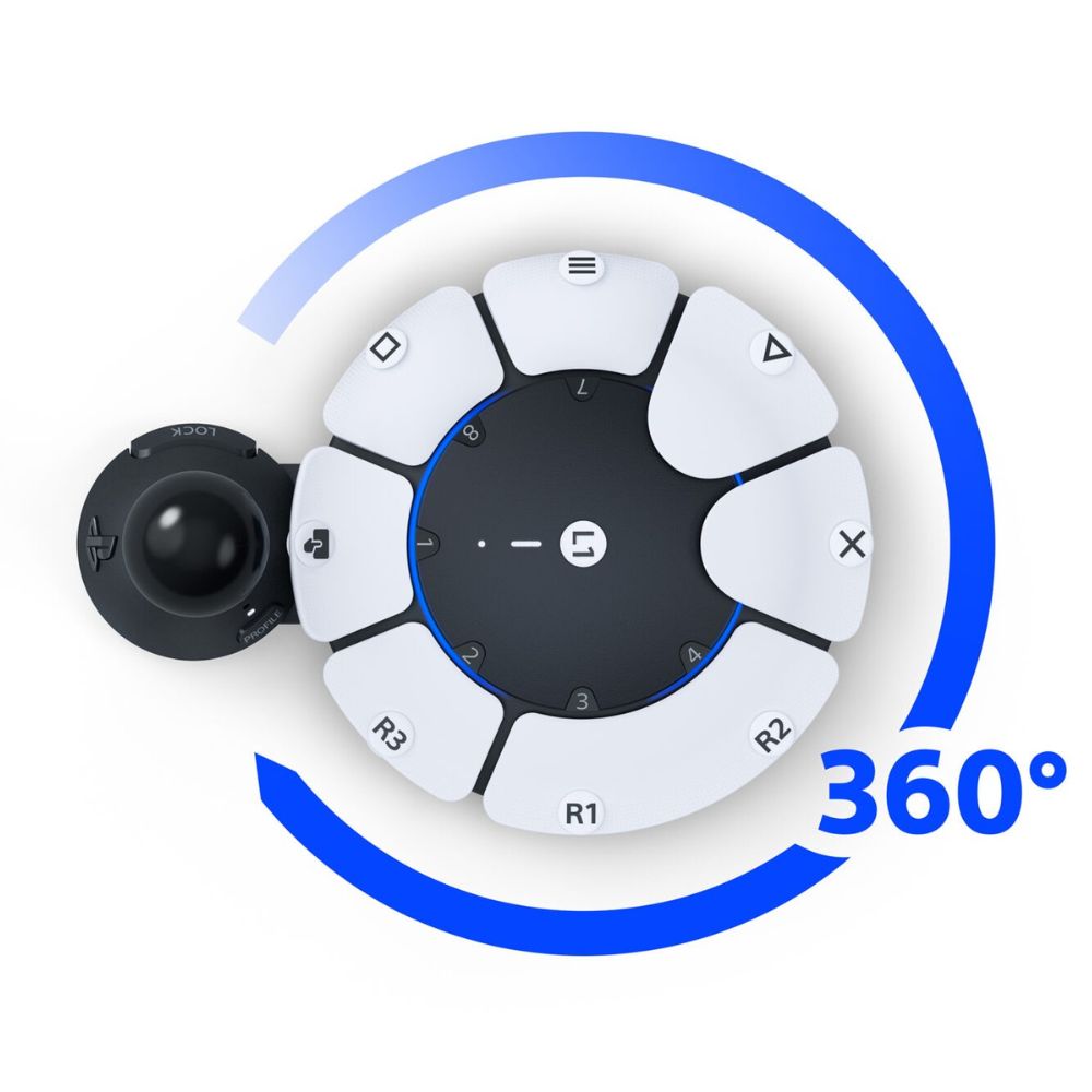 Controle Access PS5 Branco e Preto - Sony - Imagem 5